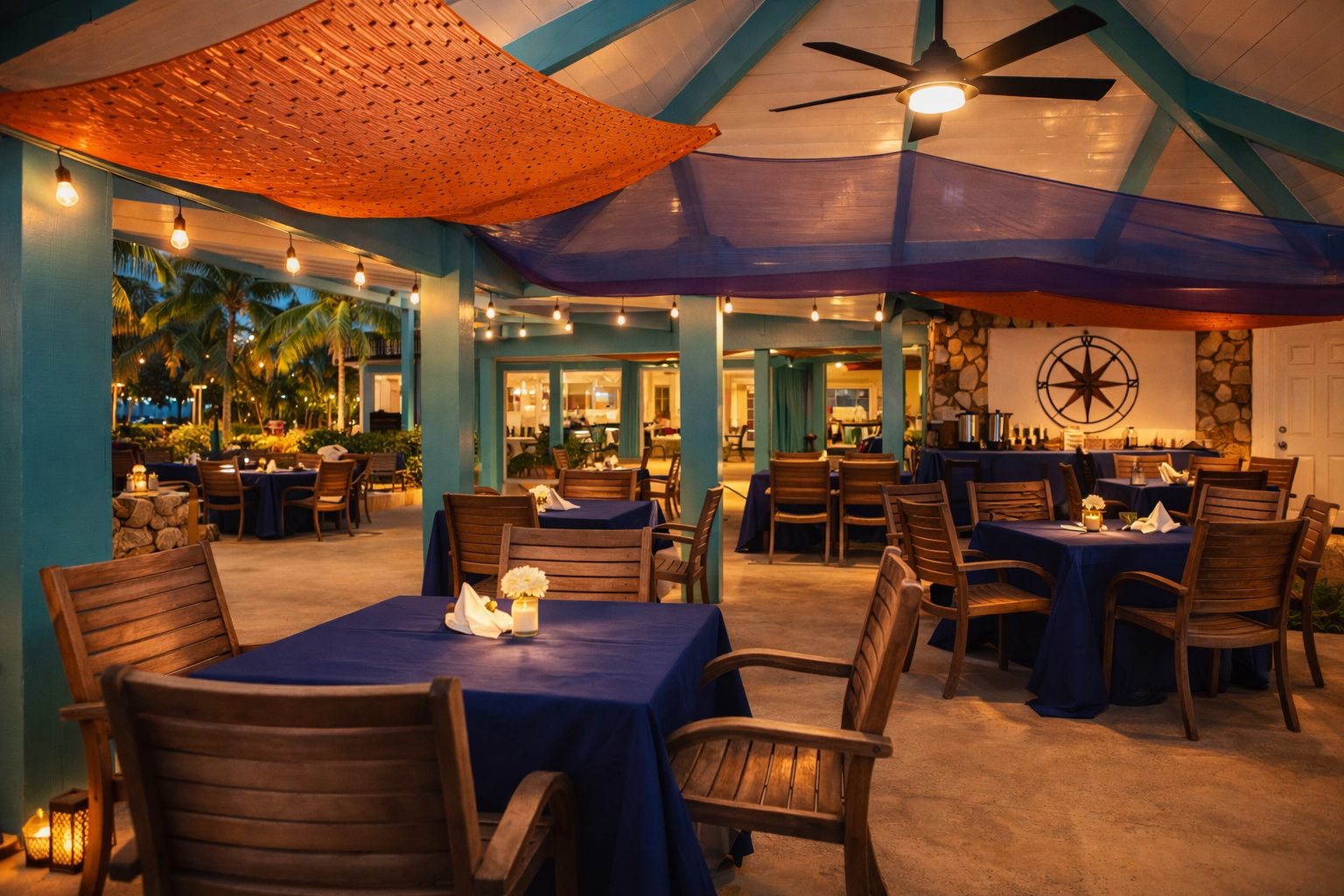 Dining at Palms Resort & Beach